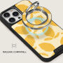 Burga Lemon Tart магнитна MagSafe въртяща се на 360° Стойка за iPhone - сребрист