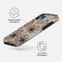 Burga Tough Кейс с десен и MagSafe за iPhone 17 Pro / 18 Pro - Barely Yours