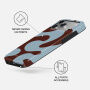 Burga Tough Кейс с мотиви и MagSafe за iPhone 17 Pro / 18 Pro - Core