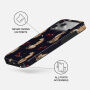 Burga Tough Кейс с десен и MagSafe за iPhone 17 Pro / 18 Pro - Cougar