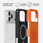 Burga Tough Кейс с MagSafe за iPhone 17 Pro / 18 Pro - Flare