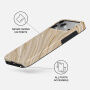 Burga Tough Кейс с десен и MagSafe за iPhone 17 Pro / 18 Pro - Full Glam