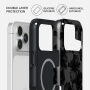Burga Tough Кейс с десен и MagSafe за iPhone 17 Pro / 18 Pro - Nocturnal