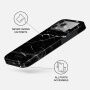 Burga Tough Кейс с десен и MagSafe за iPhone 17 Pro / 18 Pro - Noir Origin