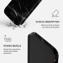 Burga Tough Кейс с десен и MagSafe за iPhone 17 Pro / 18 Pro - Noir Origin