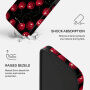 Burga Tough Кейс с десен и MagSafe за iPhone 17 Pro Max / 18 Pro Max - Cherrybomb