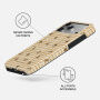 Burga Tough Кейс с шарка и MagSafe за iPhone 17 Pro Max / 18 Pro Max - Honeycomb