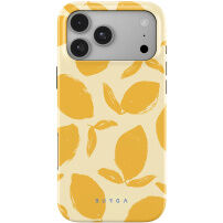 Burga Tough Кейс с десен и MagSafe за iPhone 17 Pro Max / 18 Pro Max - Lemon Tart