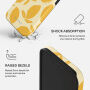 Burga Tough Кейс с десен и MagSafe за iPhone 17 Pro Max / 18 Pro Max - Lemon Tart