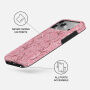 Burga Tough Кейс с десен и MagSafe за iPhone 17 Pro Max / 18 Pro Max - Sakura