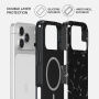 Burga Tough Кейс с десен и MagSafe за iPhone 17 Pro Max / 18 Pro Max - Void