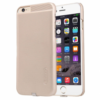 NILLKIN 2v1 магически калъф / кейс за Qi безжично зареждане за Apple iPhone 6 Plus / 6S Plus - противоплъзгащ - златен
