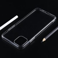 Удароустойчив пластмасов кейс за iPhone 11 - прозрачен