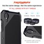 Viking изключително устойчив калъф с 3 сменяеми обективи за iPhone X / XS - черен
